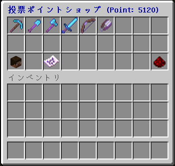 投票ポイントショップ